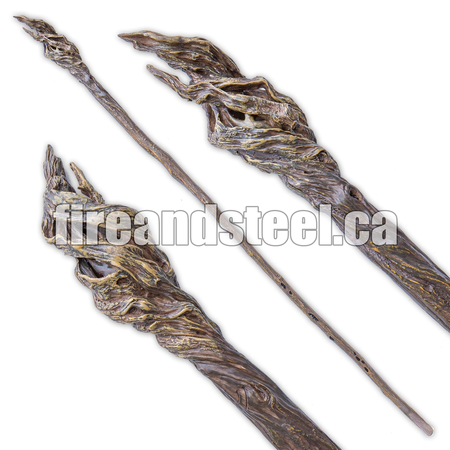 Wandering Wizard's Staff - Fire and Steel