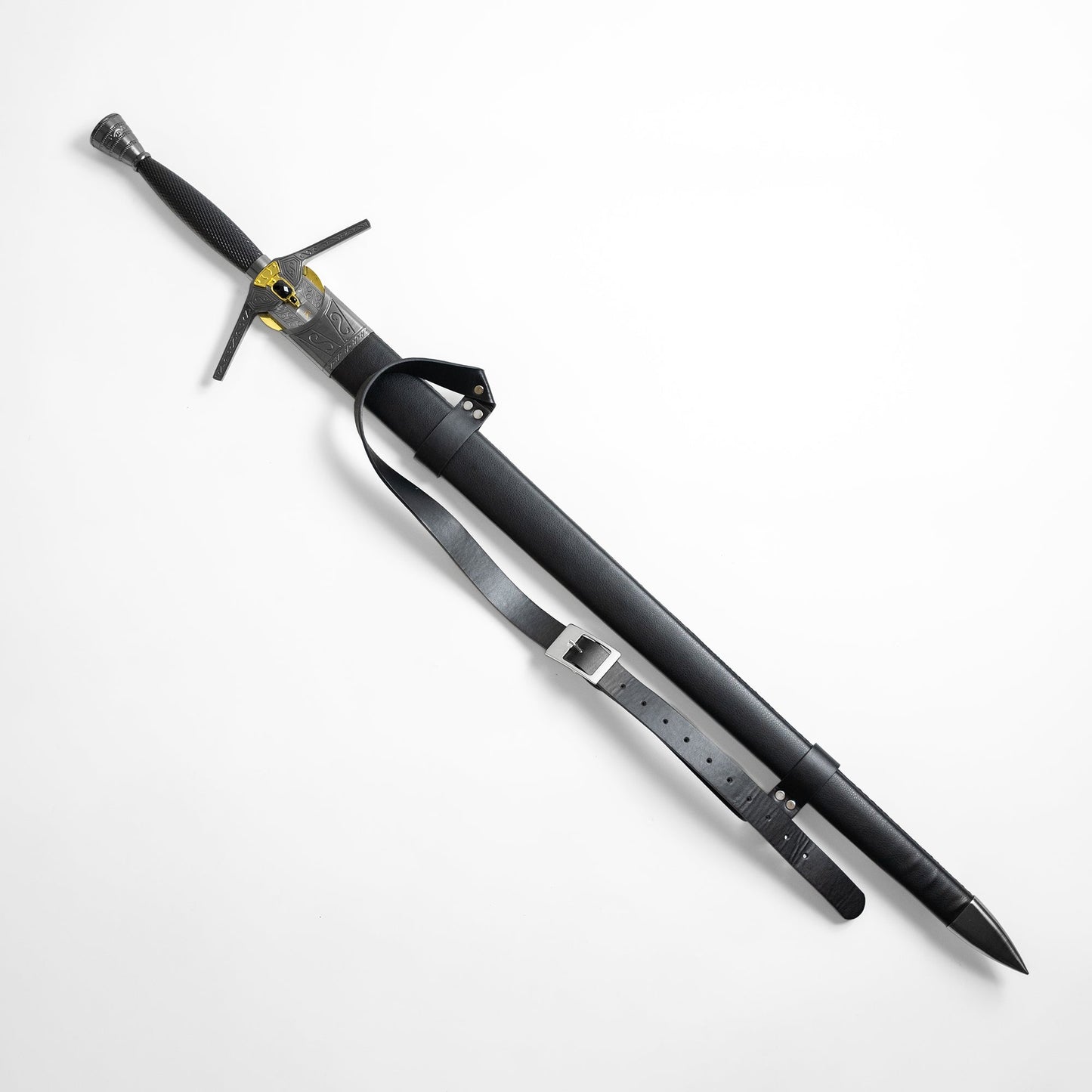 Geralt of Rivia's Steel Sword (Geralt Sword - TV Series Ed. with Backstrap - Battle Ready)