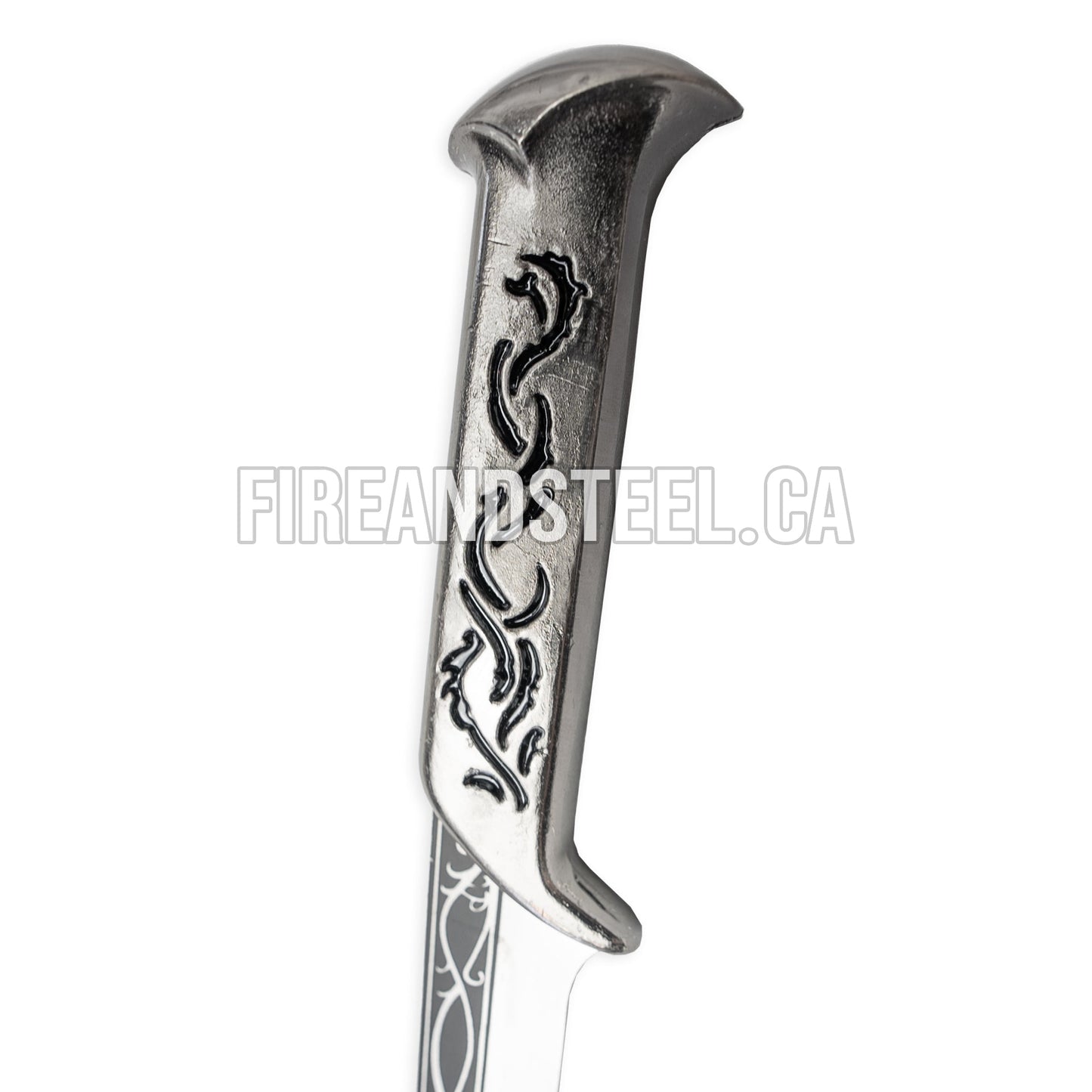 Woodland Warrior King's Sword (Dagger Miniature) - Hilt - Fire and Steel