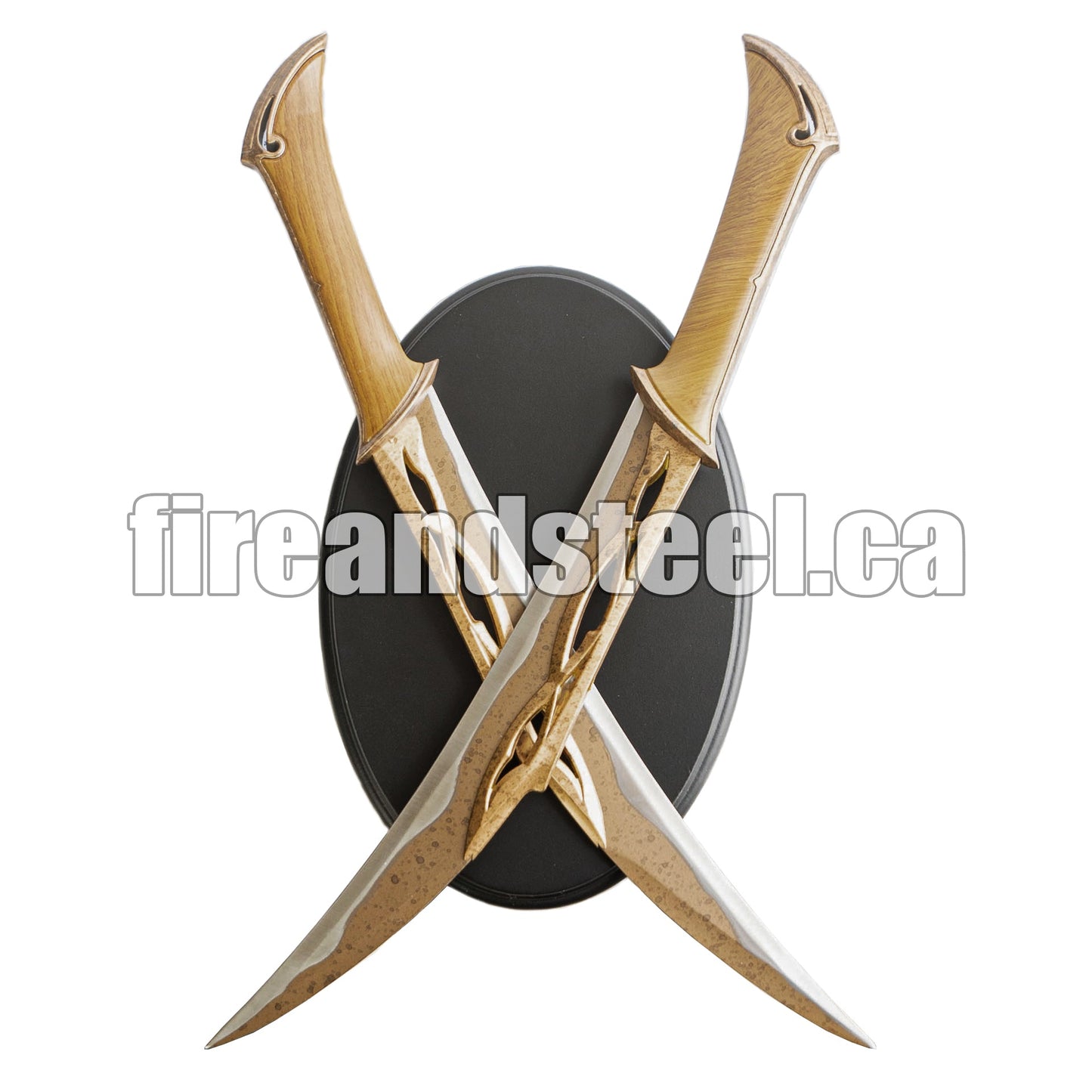 Woodland Warrior Captain's Short Swords - Fire and Steel