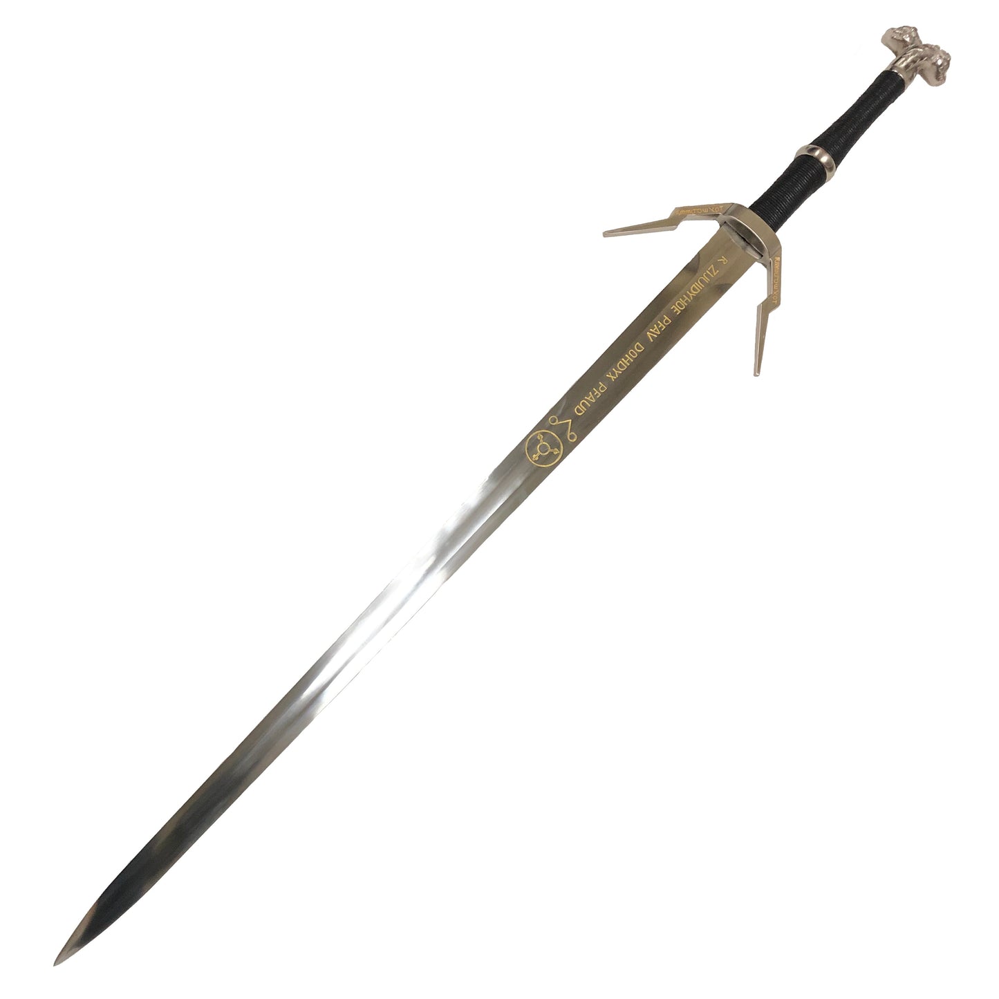 The Witcher - Geralt’s Runed Silver Sword (Enhanced Ed.) - Fire and Steel