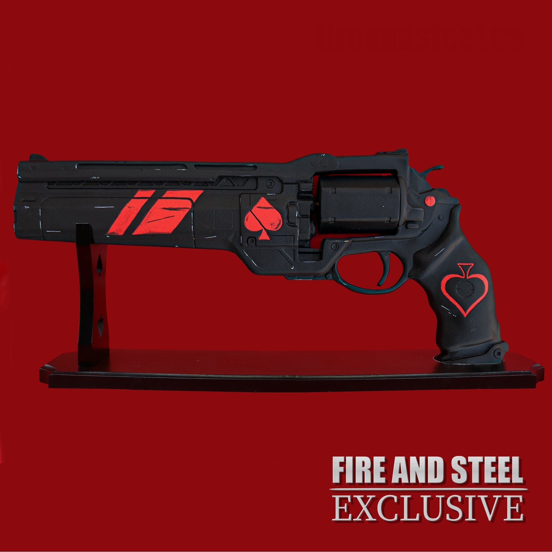 Destiny - Exotic Ace of Spades Gun - Fire and Steel