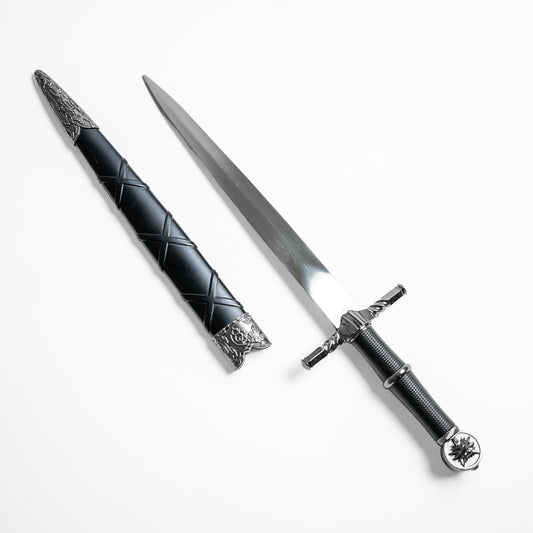 Geralt of Rivia's Steel Sword (Geralt Sword - Wolf School - Dagger Miniature)