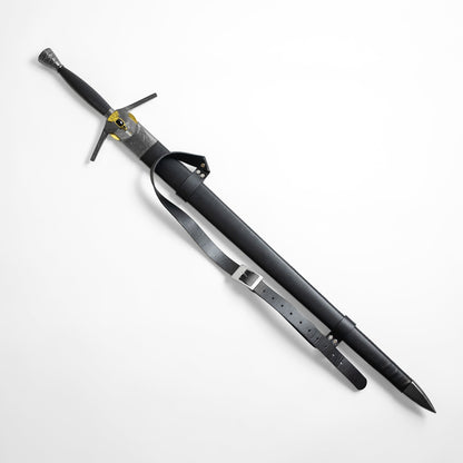 Geralt of Rivia's Steel Sword (Geralt Sword - TV Series Ed. with Backstrap - Battle Ready)