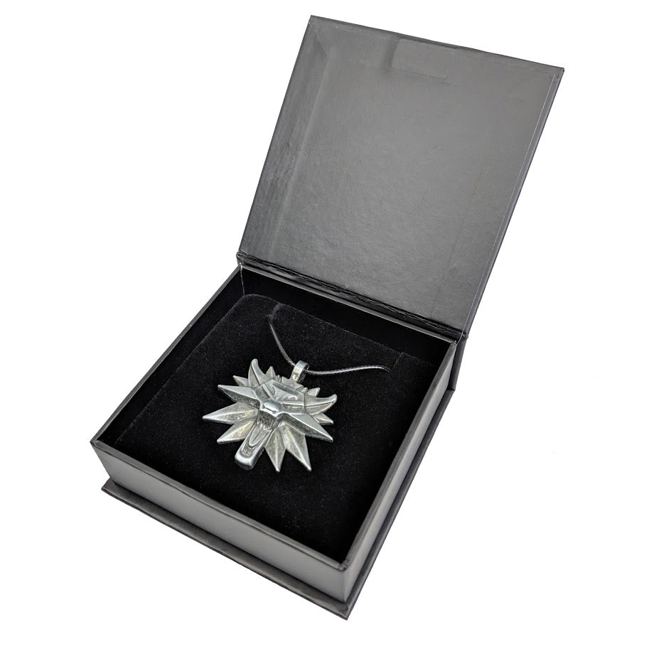 The Witcher - Witcher Wolf Pendant - Fire and Steel