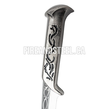Woodland Warrior King's Sword (Dagger Miniature) - Hilt - Fire and Steel