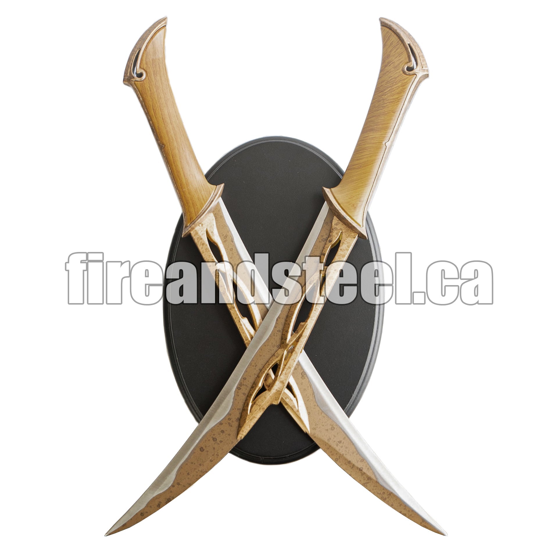 Woodland Warrior Captain's Short Swords - Fire and Steel
