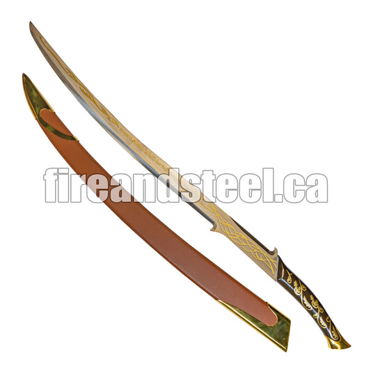 Woodland Warrior Princess' Sword (With Scabbard) - Fire and Steel