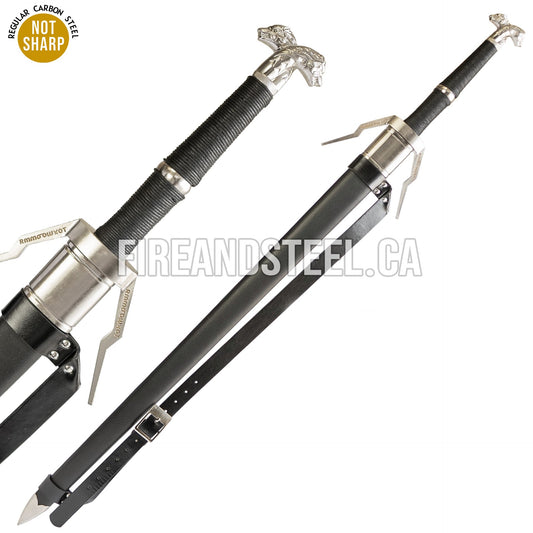 Geralt of Rivia’s Runed Silver Sword (Geralt Sword - Enhanced Ed.)