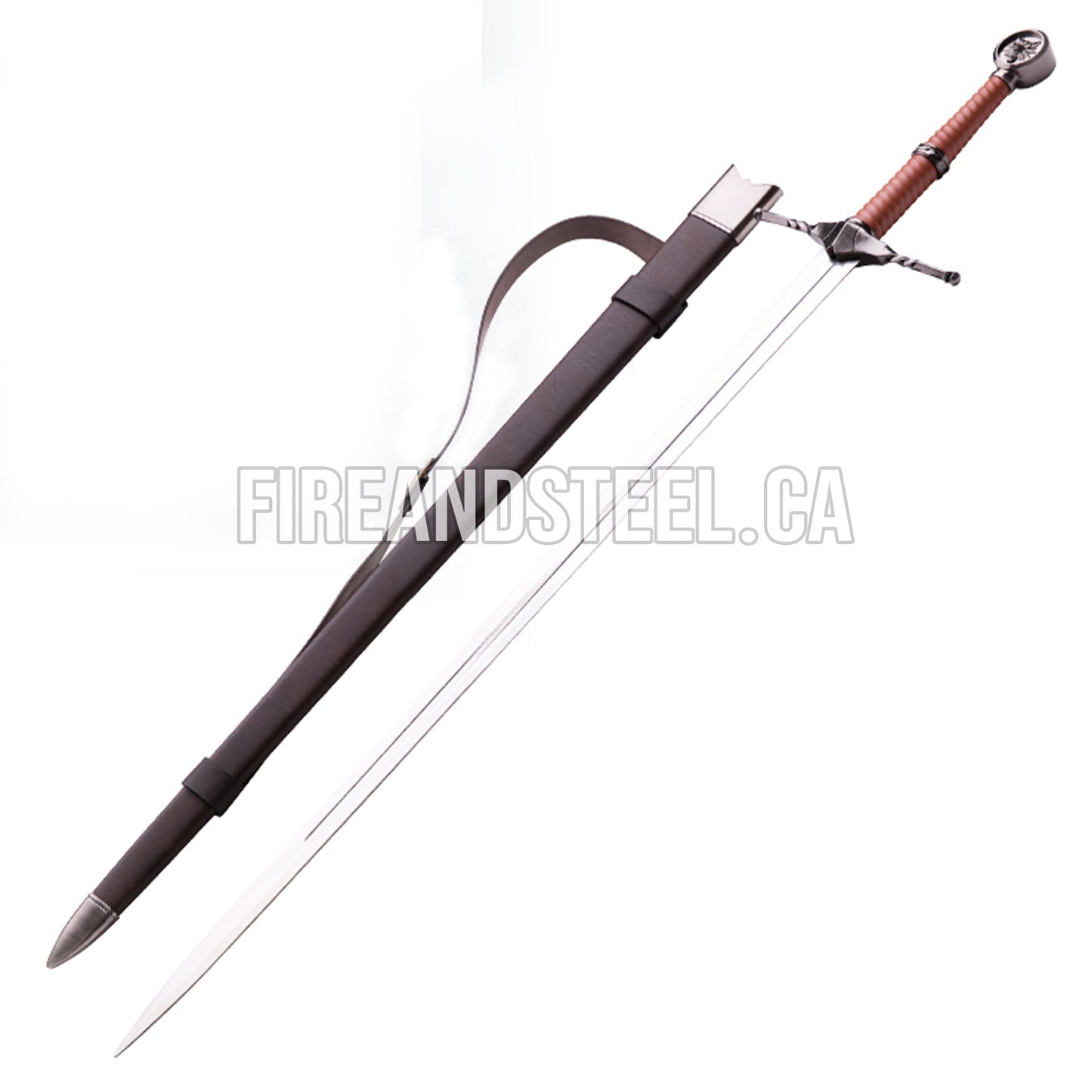 The Witcher - Wolf School - Geralt's Steel Sword - Fire and Steel