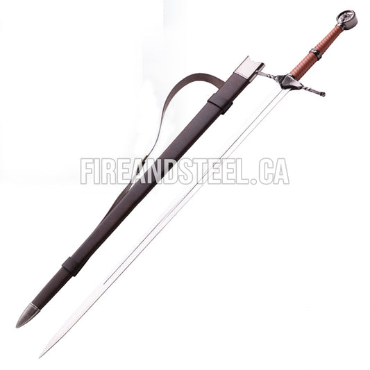 The Witcher - Wolf School - Geralt's Steel Sword - Fire and Steel