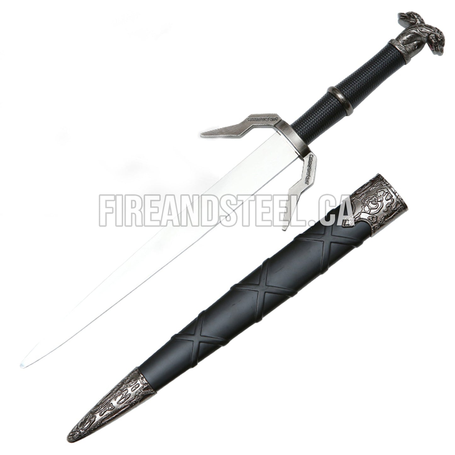 Geralt of Rivia’s Runed Silver Sword (Geralt Sword - Dagger Miniature)