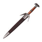 The Witcher - Wolf School - Geralt's Silver Sword (Dagger Miniature) - Fire and Steel
